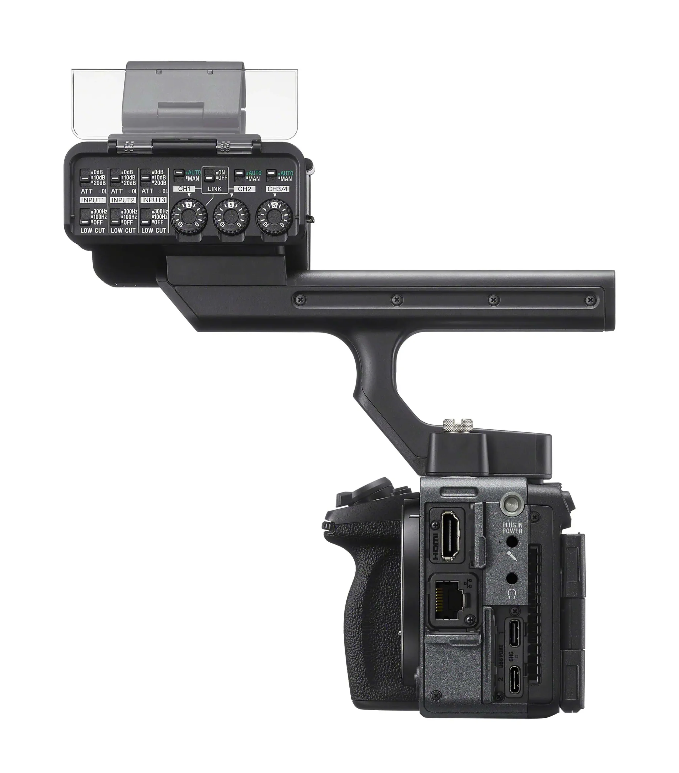 Sony ILME-FX5 (mit XLR-Handgriff) – Bild 2